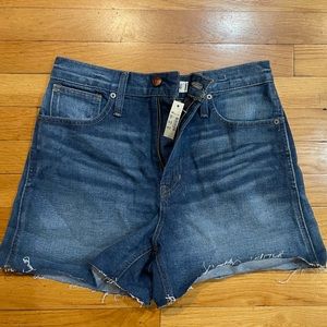The “Perfect Jean Short” Madewell, size 27